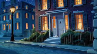 1950's gentle night with vintage music | soft oldies playing in another room | relax & sleep screenshot 4