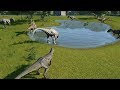 2 T-Rex VS 2 I-Rex VS 2 I-Raptors VS 2 Spinosaurus VS 2 Giganotosaurus VS 2 Allosaurus - JWE