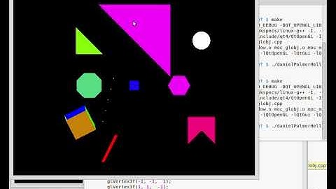 2020_0618 - Qt OpenGL to draw a cube