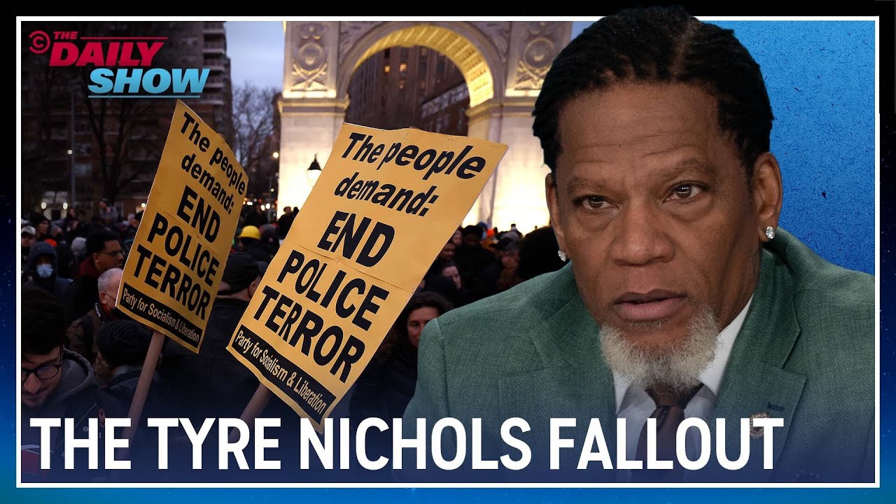 D.L. Hughley on Tyre Nichols & Fox News's Reaction to the Released Video | The Daily Show