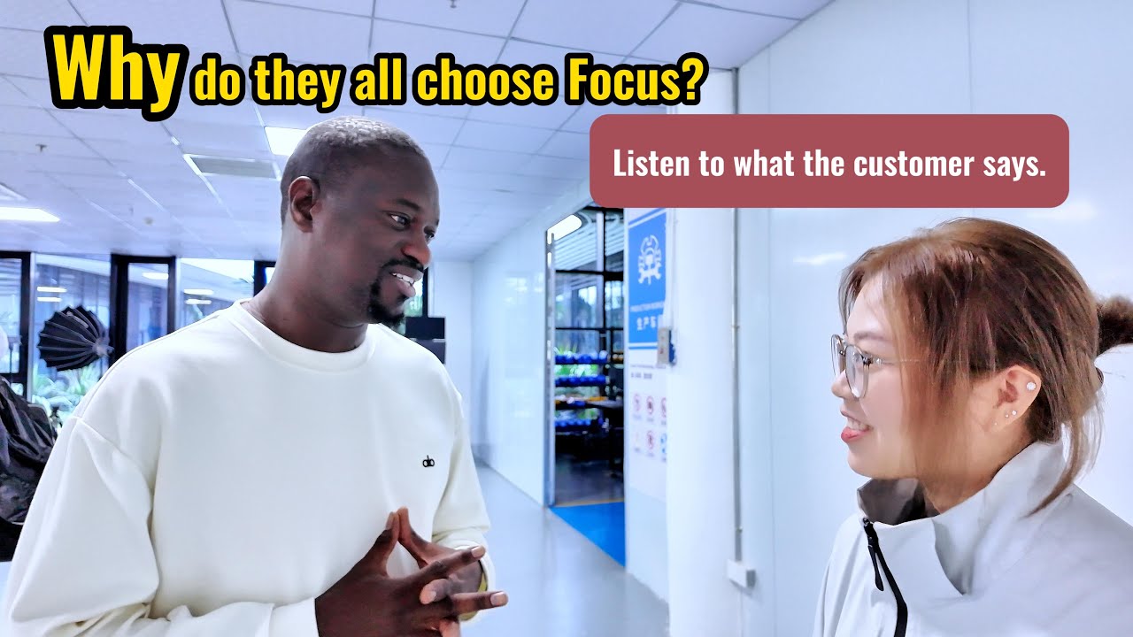 Customer Visiting to Focus Factory For Single Pass Printers