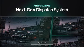 FiveM Dispatch System V2 | Real-Time GPS & Live Map for Police & EMS | Aty Scripts