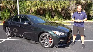 Is the 2023 Infiniti Q50 Red Sport A Better sport sedan to BUY than a BMW M340i?