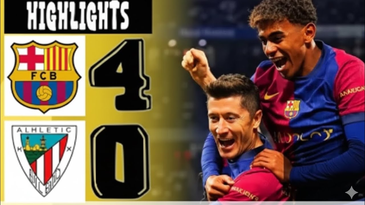FC Barcelona vs Athletic Bilbao – La Liga Highlights - YouTube