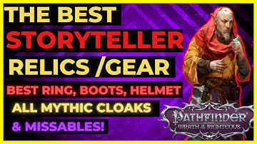 PATHFINDER: WOTR - The BEST STORYTELLER Relics/GEAR - How to get & ALL Special Mythic Cloaks!