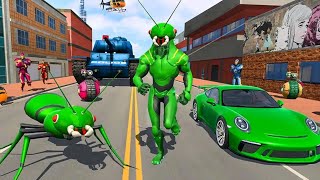 Semut Berubah Jadi Robot Perang Dan Mobil Balap | Ant Robot Car Transform : Car Robot Game screenshot 3