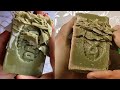 DRY OLIVE OIL SOAP COMPILATION // DALAN DURU ANTIQUE // SATISFYING SOAP CUTTING ASMR! #TXC003