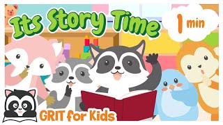 Storytime song| Storytime song for kids| circle time| Grit-Original| ストーリータイムソング|絵本準備の歌|英語の歌| 子どもの歌