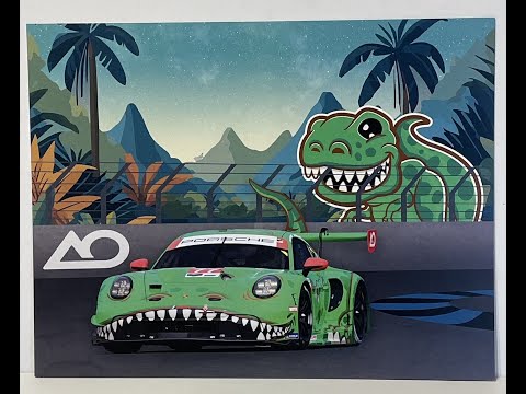 Review: Rexy!!! The Porsche 911 GT3 R 2023 IMSA Sebring 12 Hrs #80