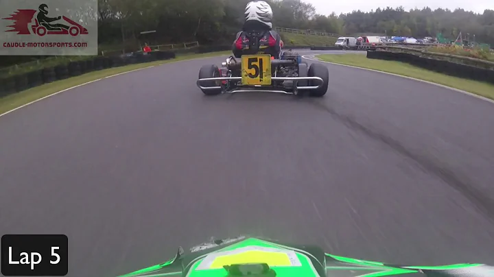 William Caudle at Camberley Kart Club 22nd October...