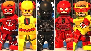 All Speedsters in LEGO DC Super-Villains (DLC Included)