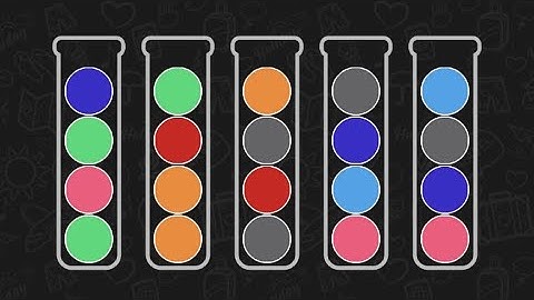 Ball Sort Puzzle Level 96 Solution