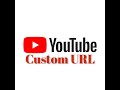 Youtube custom URL #Youtube