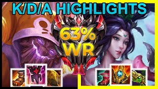 【 Janna 】vs Maokai - GRANDMASTERI - Support - Patch 11.15 - K/D/A Highlights