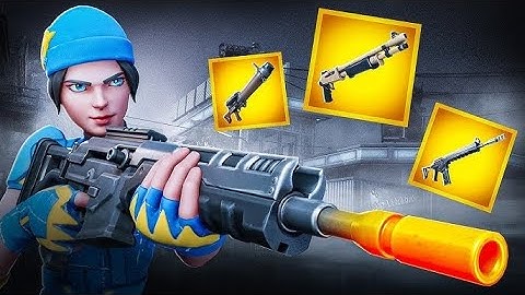 Playing 1v1v1 Reload Creative Map In Fortnite!