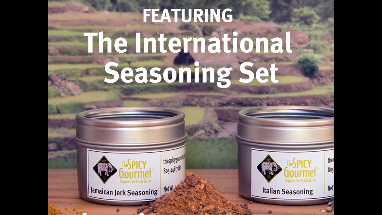 International Seasoning Collection - Herb and Spice Set - The Spicy