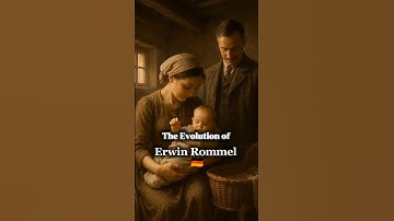 Evolution of Erwin Rommel ⚔️🇩🇪 | #ErwinRommel #HistoryShorts #WWII #MilitaryHistory #Evolution