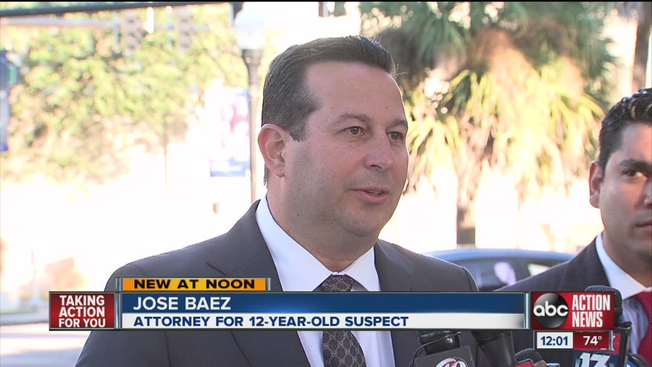 Jose Baez In Court With 12 Year Old Client Accused Of Bullying Youtube Jose Baez In Court With 12 Year Old Client Accused Of Bullying Youtube