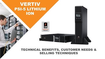 Vertiv Lithium Ion UPS