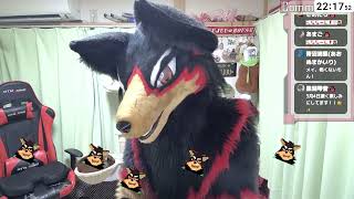 【fursuit/獣化#139】水曜のもふもふタイム🐾【ジュージュー/JuuJuu】#fursuit #獣化 #live