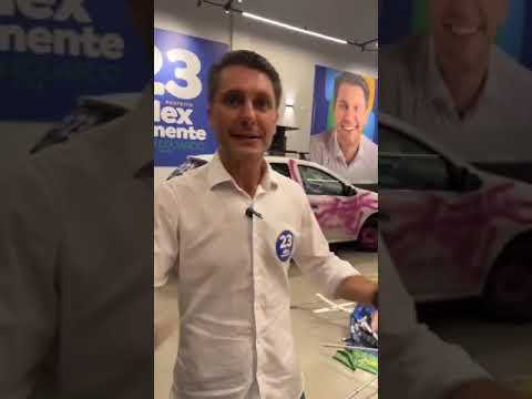 ABCD Jornal- Na reta final da campanha, Alex Manente faz live, ataca imprensa e adversário