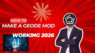 HOW TO MAKE A GEODE MOD **WORKING** 2026