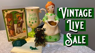 VINTAGE LIVE SALE: SAT 2/25 10:00AM CST