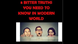 8 BITTER TRUTHS | YOU NEED TO KNOW IN MODERN WORLD | BY HAFIZ MUHAMMAD OMAR FAROOQ | FACT2LEARN
