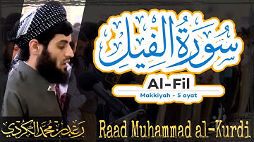 105 Surah Al Fil | سورة الفيل by Raad Muhammad al Kurdi | رعد محمد الكردي