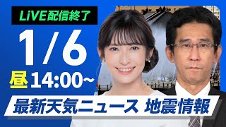 ウェザーニュースの配信のサムネイル画像