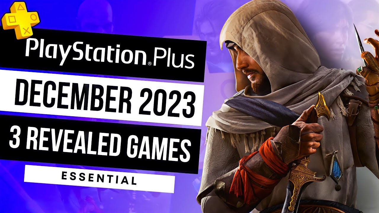 PS Plus free games  December 2023's Essential titles revealed