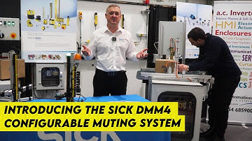 The SICK DMM4 Configurable Muting System - Muting Setup Made Easy!