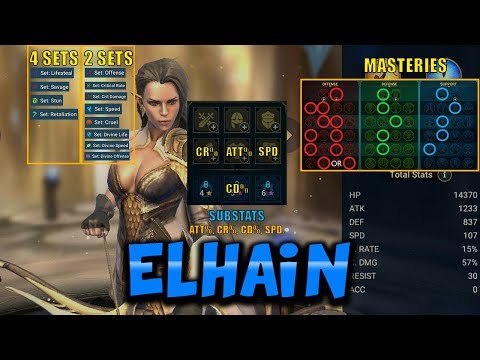 Raid How To Build Elhain Youtube