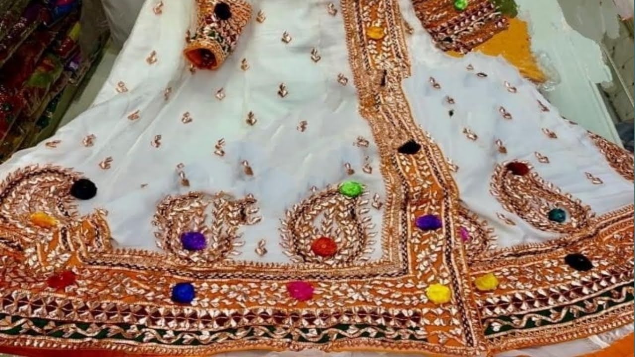 beautiful hand embroidery gota dresses ! YouTube
