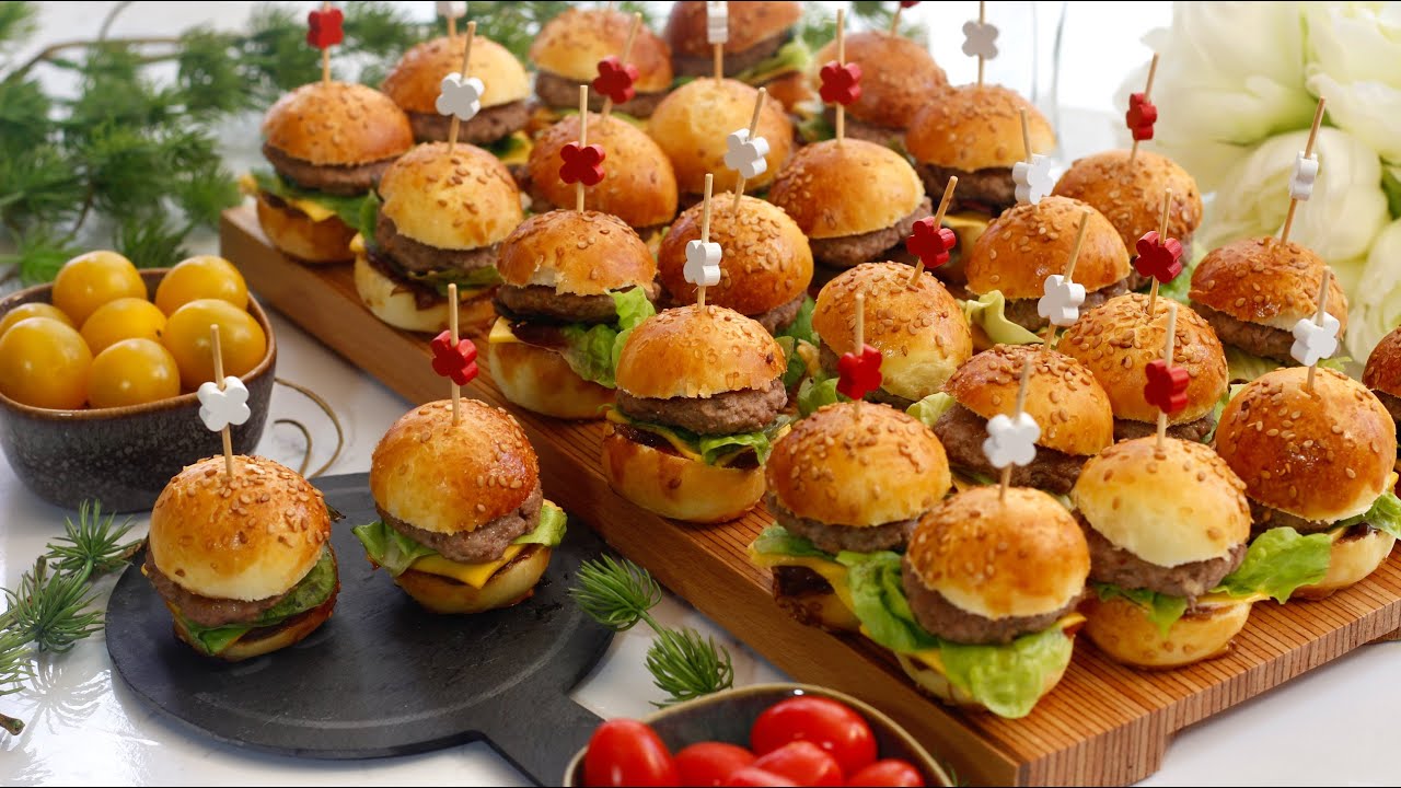 Pastoor oosters kapsel Recette Mini burger maison | Gâteau et cuisine Rachida