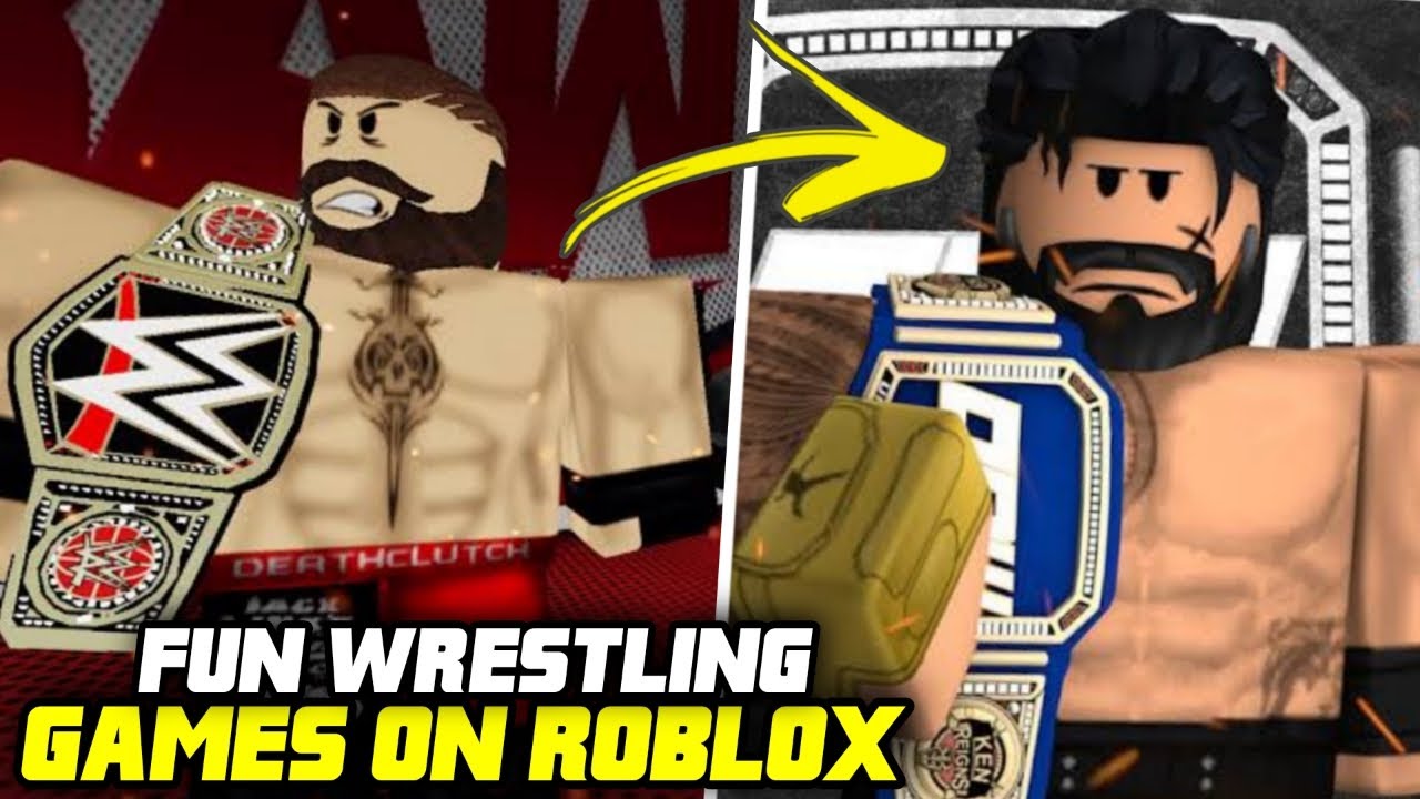 7 FUN WRESTLING GAMES ON ROBLOX IN 2022 YouTube 