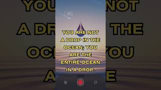 You are not a drop in the ocean Best motivational quotes