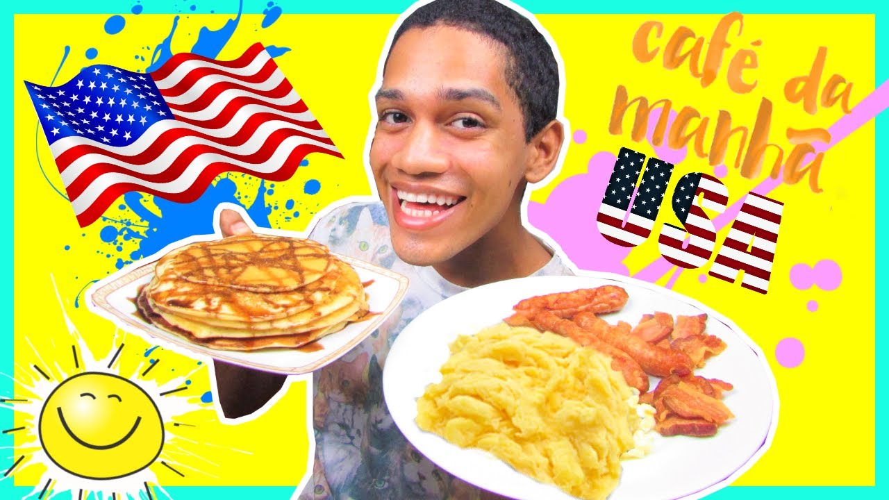 CAFÉ DA MANHA AMERICANO!