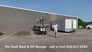 The Vault Boat & RV Storage outdoor unit overview