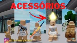 Pegue agora MELHORES IDs de ACESSÓRIOS para usar no BROOKHAVEN #brookhavenrp #brookhaven #roblox