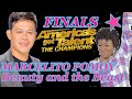 The Legendary 'Beauty and the Beast' by Marcelito Pomoy (REACTION!!) | AGT: The Champions!
