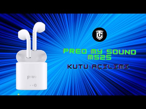 Uygun Fiyatlı Bluetooth Kulaklık/PREO My Sound Ms25 Kutu Açılımı