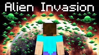 Alien Invasion in Minecraft by FroggyDude 89,439 views 1 year ago 6 minutes, 35 seconds