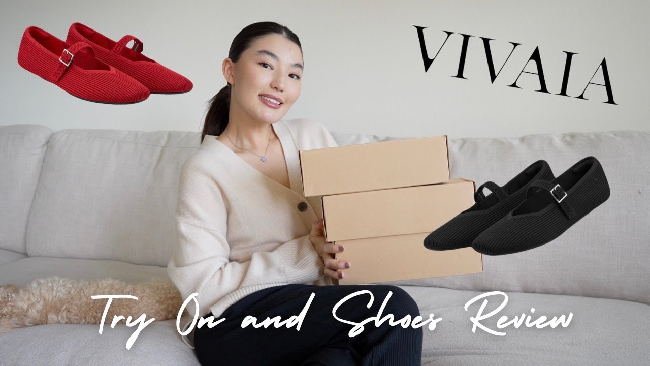 VIVAIA SHOES REVIEW / TRY ON / SUSTAINABLE CHIC BRAND