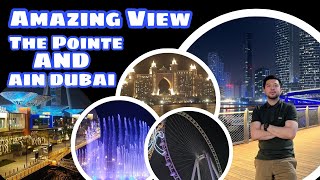 The Pointe Palm Jumeira and AIN Dubai | Dancing Fountains | United Arab Emirates |