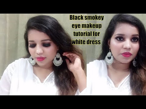 Black Smokey Eye Makeup Tutorial For