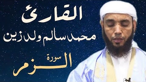 39 سورة الزمر للقارئ محمد سالم ولد زين
