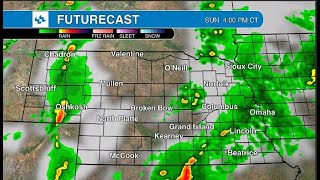 Damaging winds, hail threaten both Sunday and Monday night in NE | Joe Martucci reports
Multiple rounds of thunderstorms will pass through Nebraska Sunday into Monday night. Severe weather will be possible both of these times. Lee Weather Team Meteorologist Joe Martucci says that Sunday really has two separate risk for severe weather: one in the panhandle, another in southern Nebraska. Monday nights could be more widespread. Damaging winds, hail threaten both Sunday and Monday night in NE | Joe Martucci reports