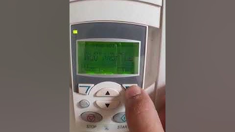 ABB VFD ACS 550 Modbus RS-485 Setting