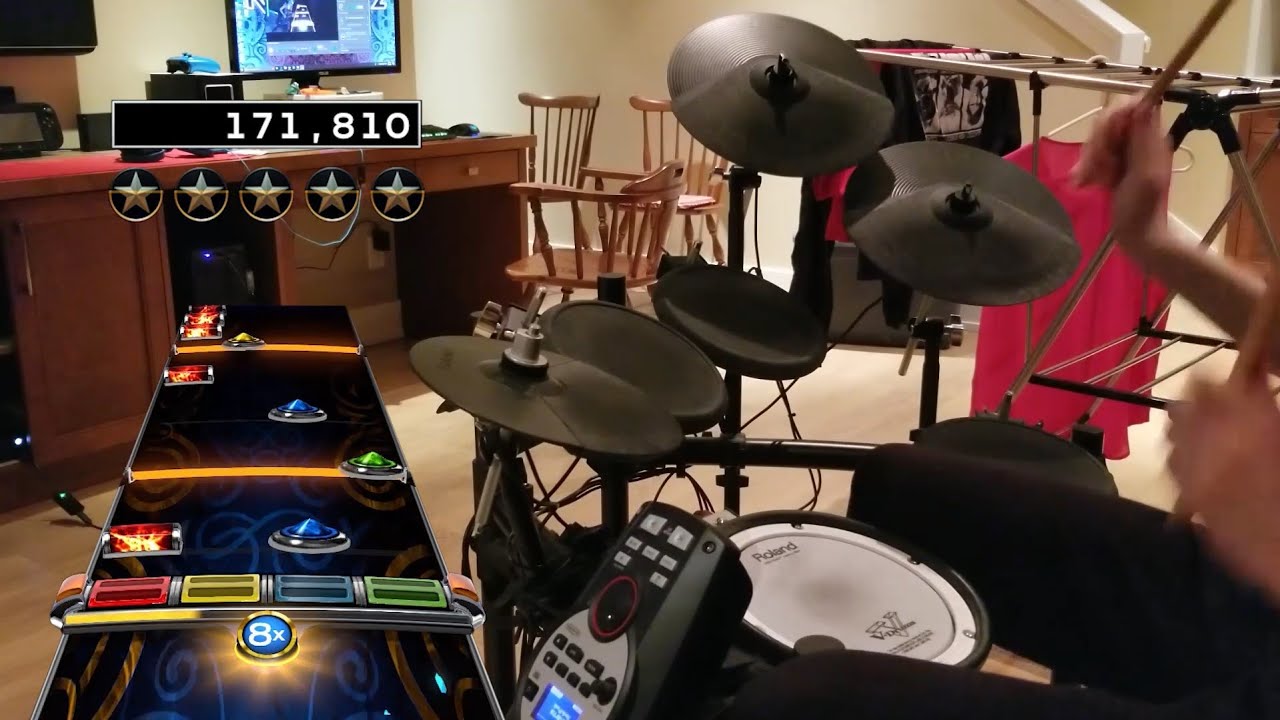 Black by Pearl Jam Rock Band 4 Pro Drums 100 FC YouTube